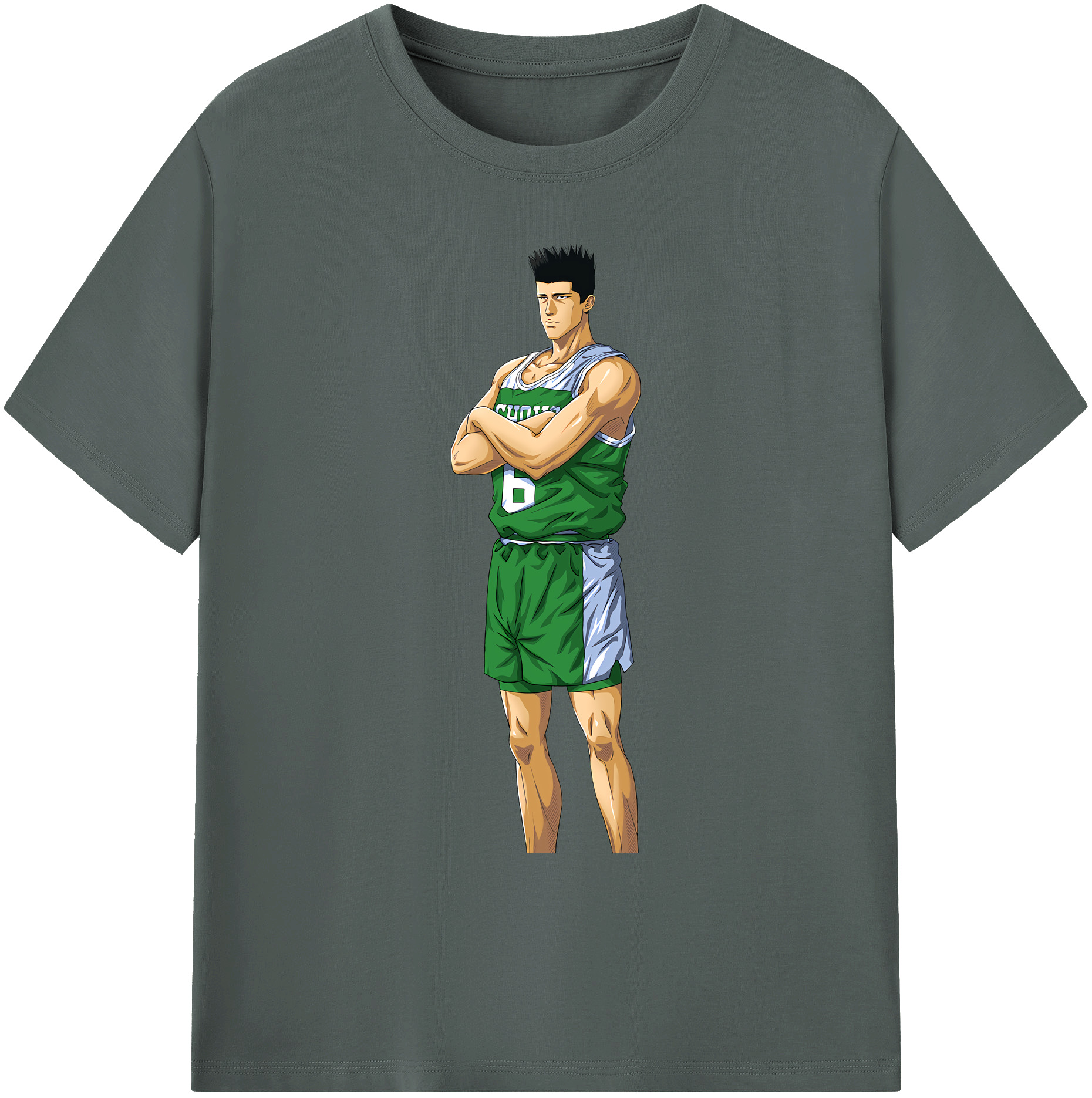 （画像用） SLAM DUNK／スラムダンク 綿100％ メンズ半袖Tシャツ｜肌触りやわらか＆通気性